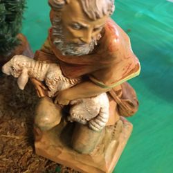 NATIVITY FIGURINES BY FONTANINI FROM ITALY SELL SEPARATED OR TOGETHER DIFFERENT SIZES AND PRICE