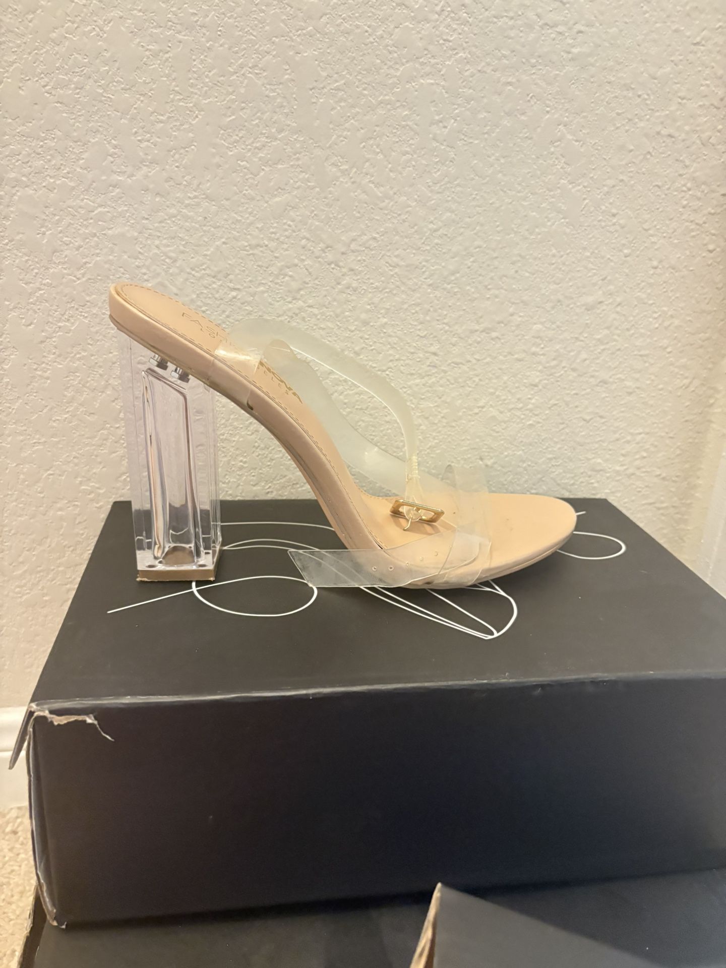Clear Heels