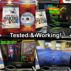 Jonny Moseley Mad Trix (Sony PlayStation 2 PS2) Tested & Working!