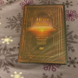 Holy Bible; Complete King James Version Old & New Testament DVD Narrated By Stephen Johnson 