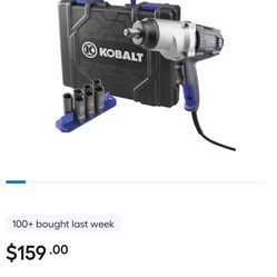 Kobalt 8-Amp 1/2-in Drive Corded Impact Wrench