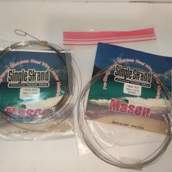 Fishing Stainless Steel Single Strand Leaders