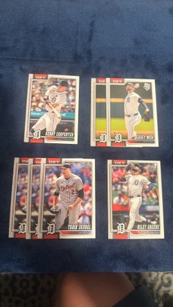 Detroit Tigers 2026 Topps baseball cards