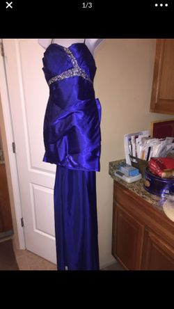 Royal blue all occasions Dress brand new