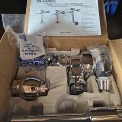 Sloan Regal Flushometer 186 XL Chrome Urinal Flush Valve 