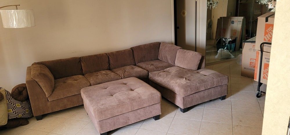 Brown Sofa