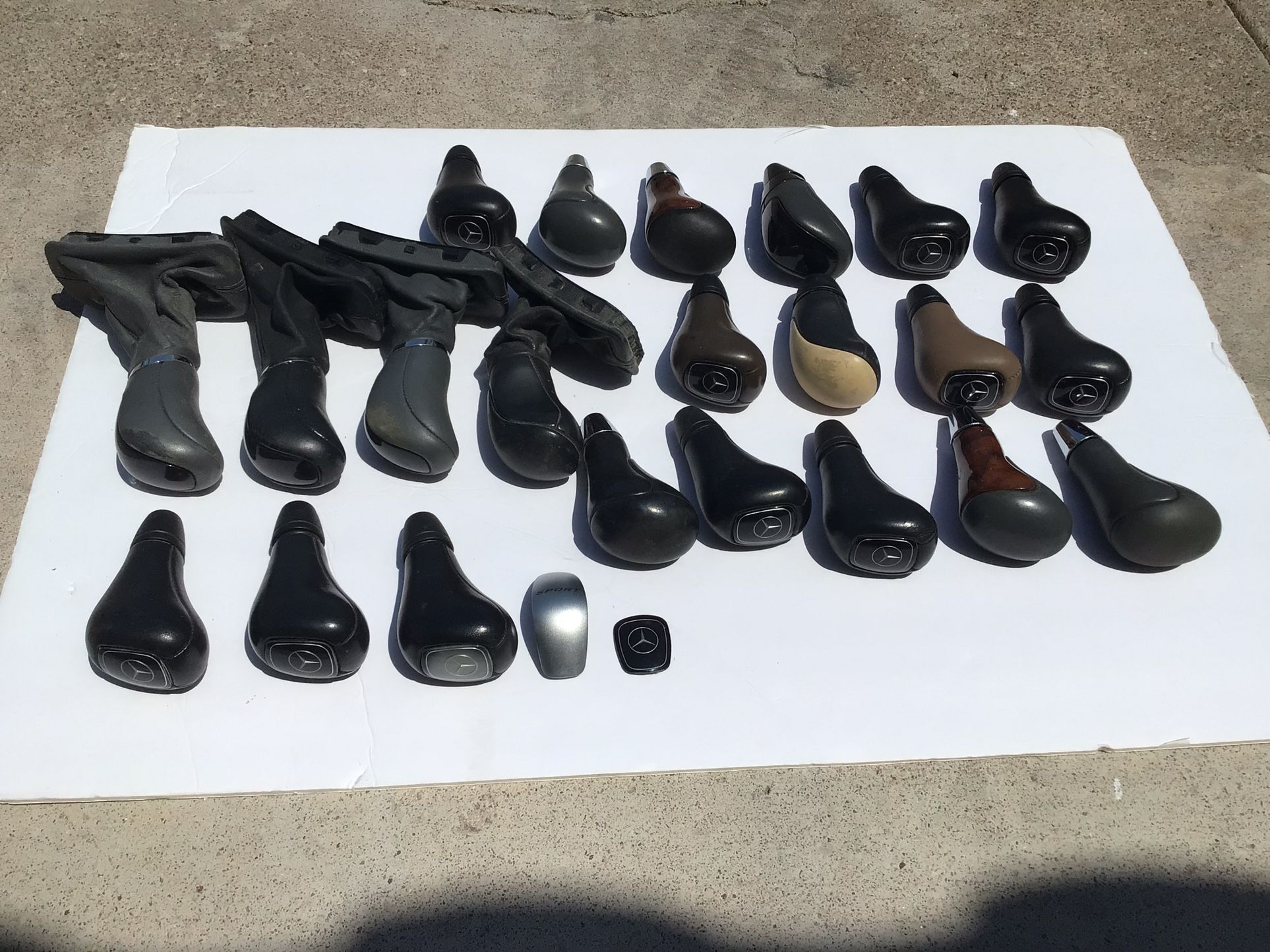 Mercedes Various Early Model Shift Knobs