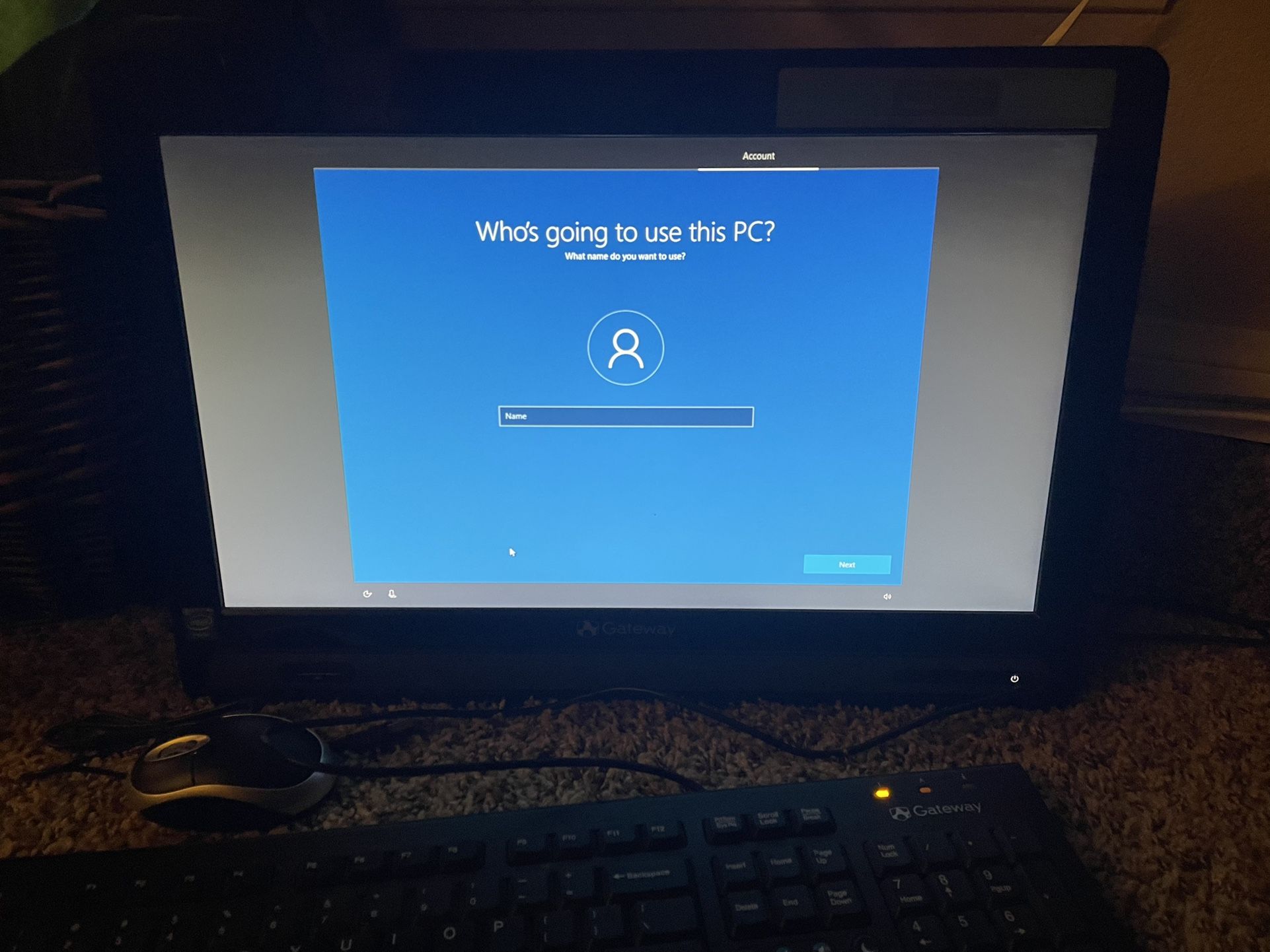Gateway All In One Desktop Computer