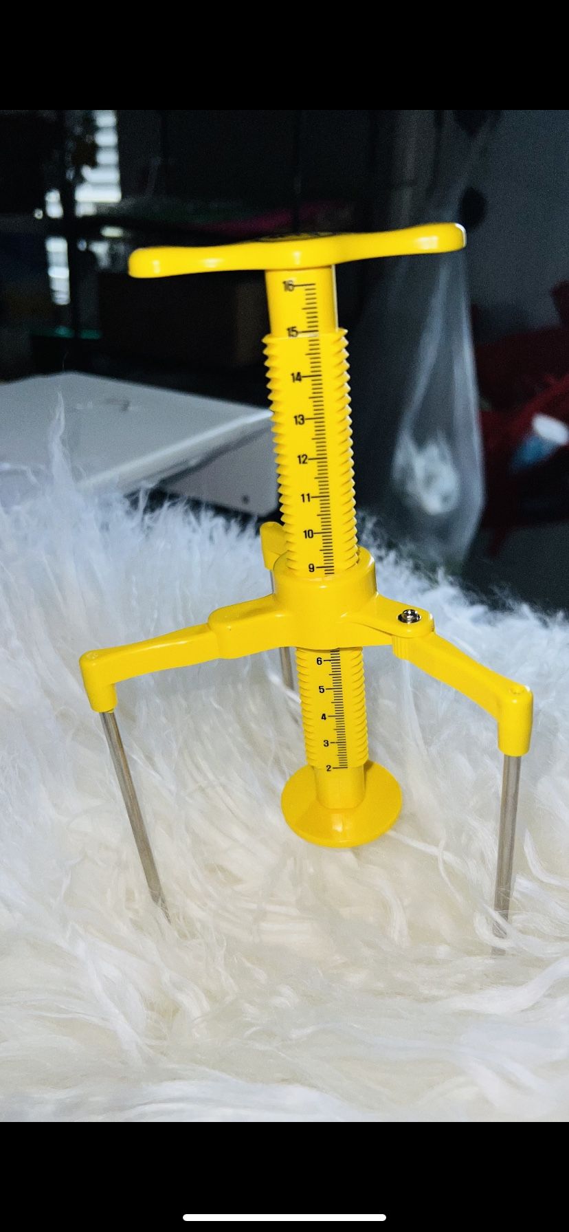 Scale Marked Screed Leveling Tripod/ 10ea-"no corrod " "140g''