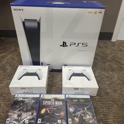 CONSOLE DISC VERSION BUNDLE 3 + 2 CONTROLLERS  