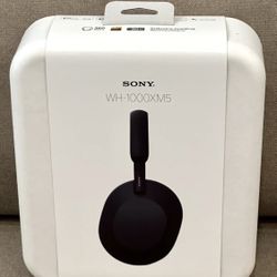 New Sony WH-1000XM5 Headphones 