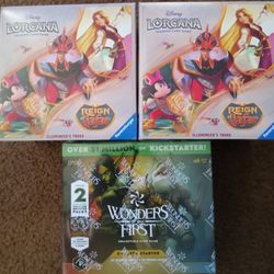 $25$ 2x LORCANA & WONDERS  OF THE FIRST
