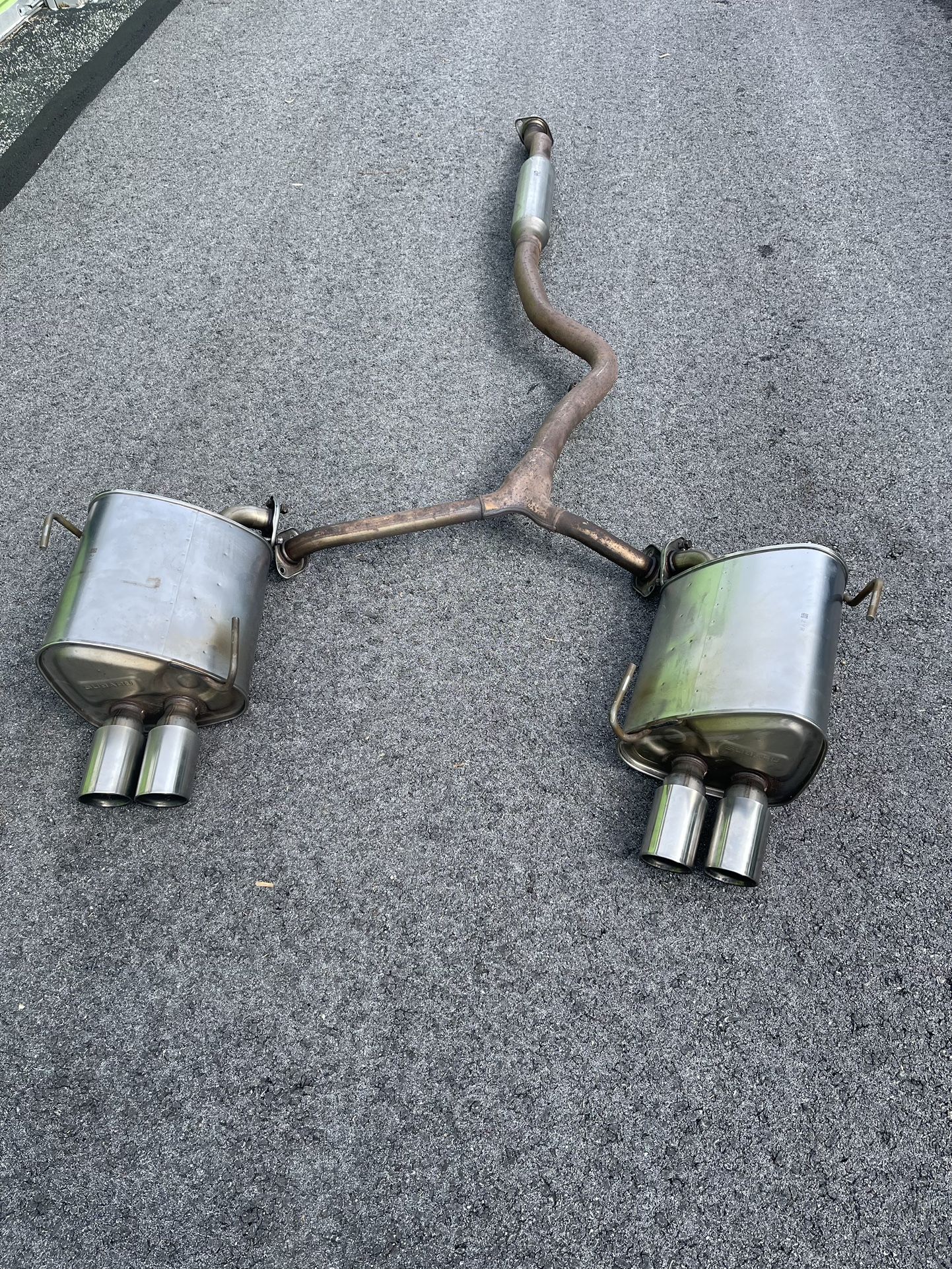 Subaru Wrx Sti 2018 Exhaust System
