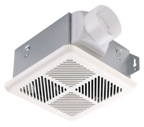Tech Drive Very Quiet Bathroom Exhaust Fan,50 CFM,1.2 Sone,3 Inch Duct
No Attic Access Needed, HVI and Energy Star Certified, Easy to Install,Ceiling