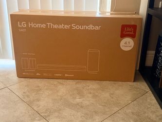 LG Home Theater Soundbar Wireless Subwoofer