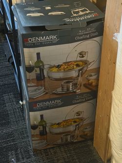 2 chafing dishes (4qt)