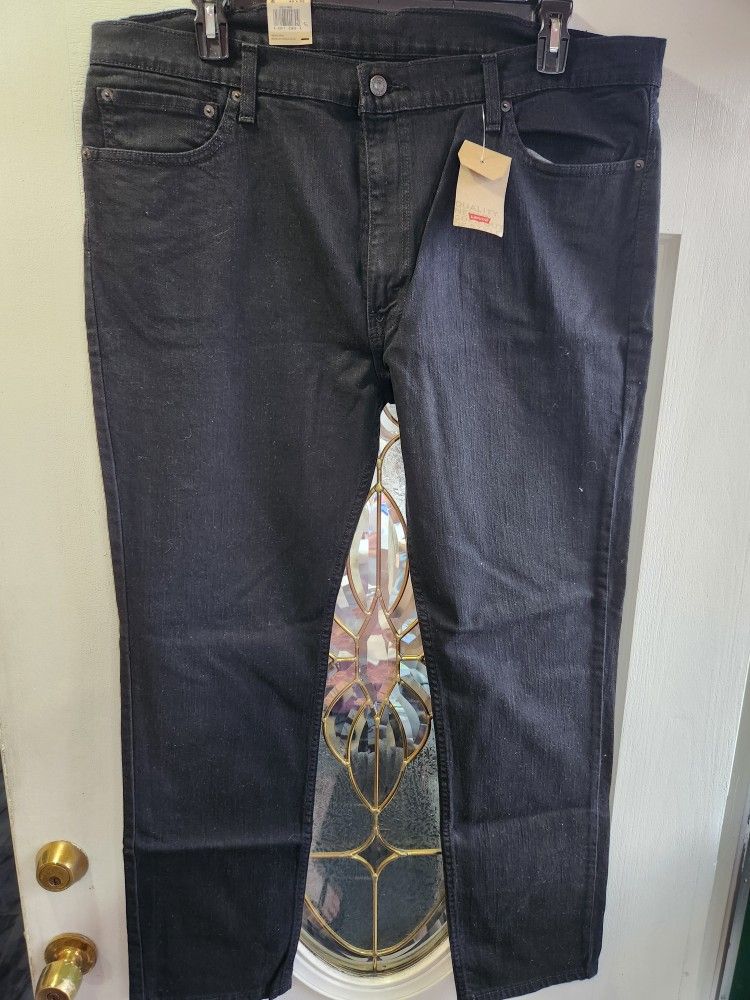 New Men Levi's Black Jeans 511 40 / 32