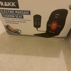 Electric massage cushion seat