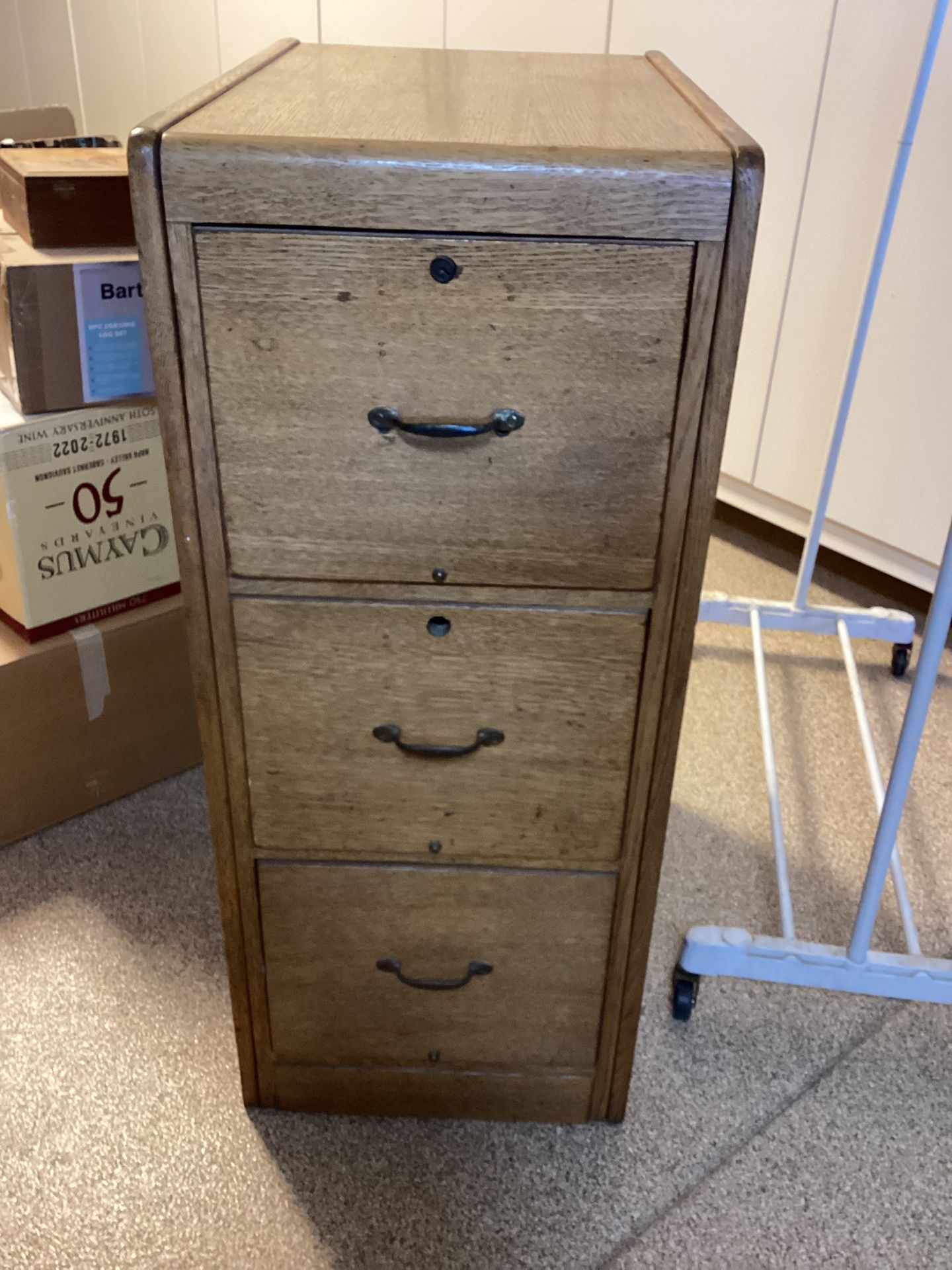 Antique File Cabinet
