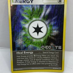Heal Energy 94/107 2005 EX Deoxys Pokemon Card TCG Reverse Holo Stamped 