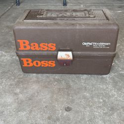 Bass Boss Vintage Tackle Box