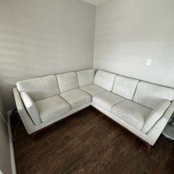 White Sectional Sofa from ARTICLE 