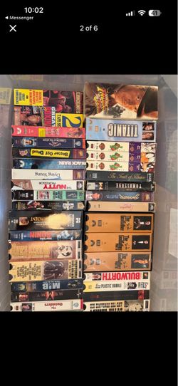 VHS lot