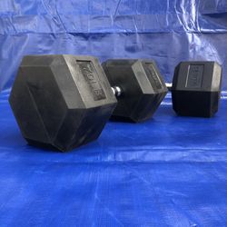 New In Box Pair 70s Dumbbells Weight