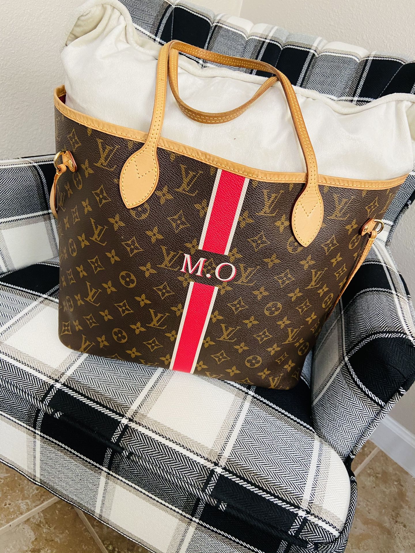 Louis Vuitton never full MM (Mon monogram)