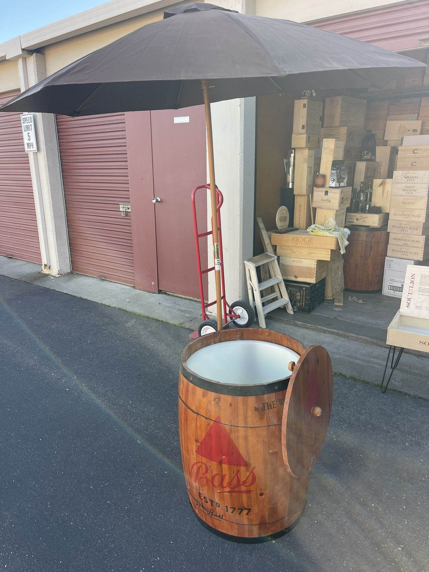 Barrel Beer Keg Cooler/ice Chest