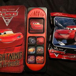 Disney Cars  Book And Puzzle  Lightning McQueen 
