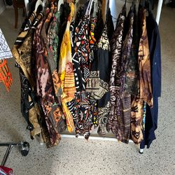 Men, African Shirts, And Dashiki