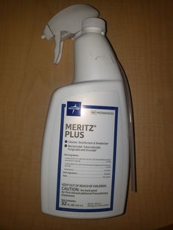 Disinfecting, deodorizing spray
