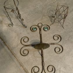 Iron Candelabras