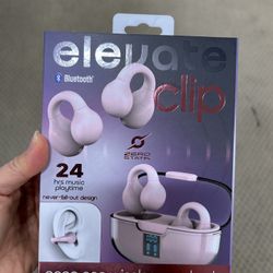 NWT Elevate Clip Bluetooth Earbuds