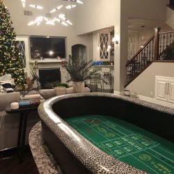 7 foot x 4 foot Craps Table Top
