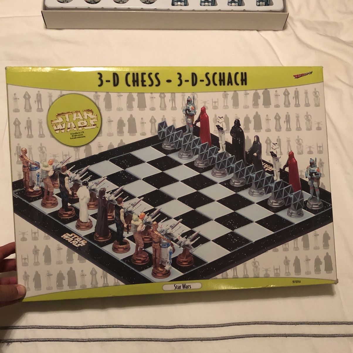 Vintage Star Wars Chess Set 3D Chess Game 