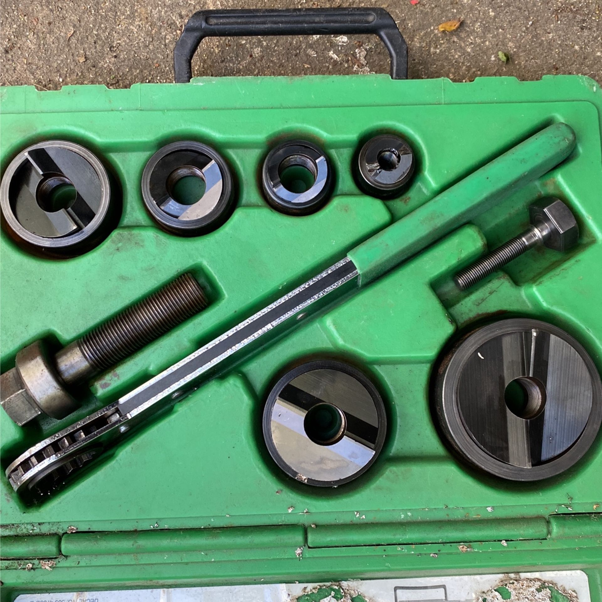 Greenlee Slug Buster Knockout Punch Set