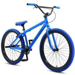 SE Bikes Blocks Flyer 26" BMX Bike Matte Blue