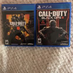 Call of Duty: Black Ops 3 & 4 PS4