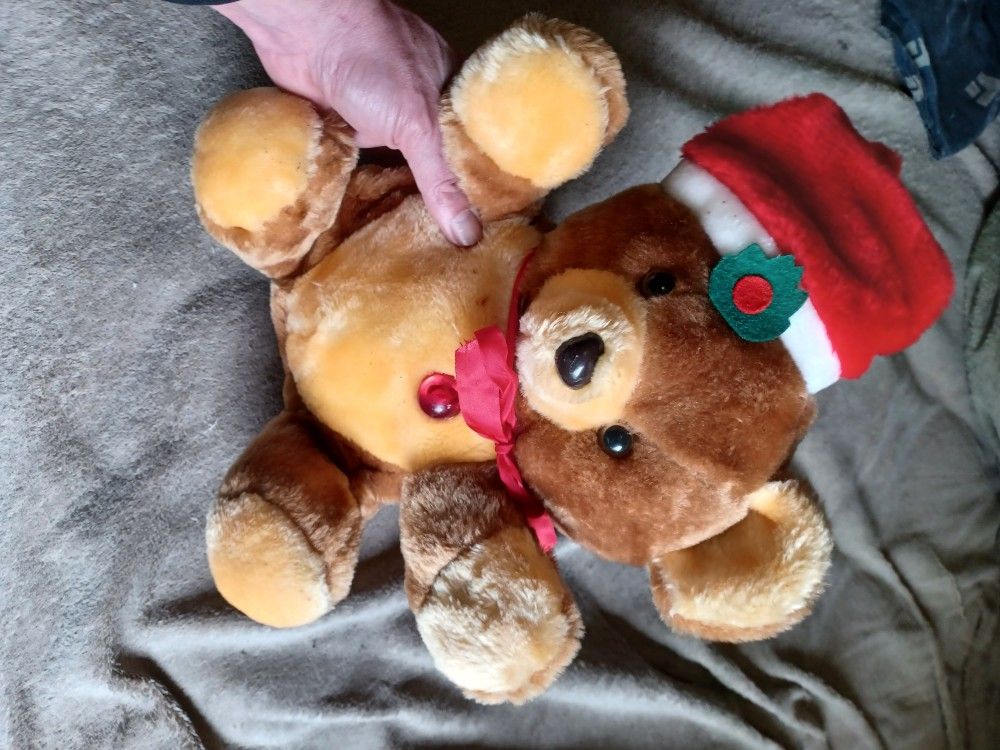 Vintage Hearted Bear