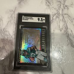 Rookie Garrett Wilson Card SGC 9.5