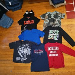 Lot Of Boys Shirts Size 7