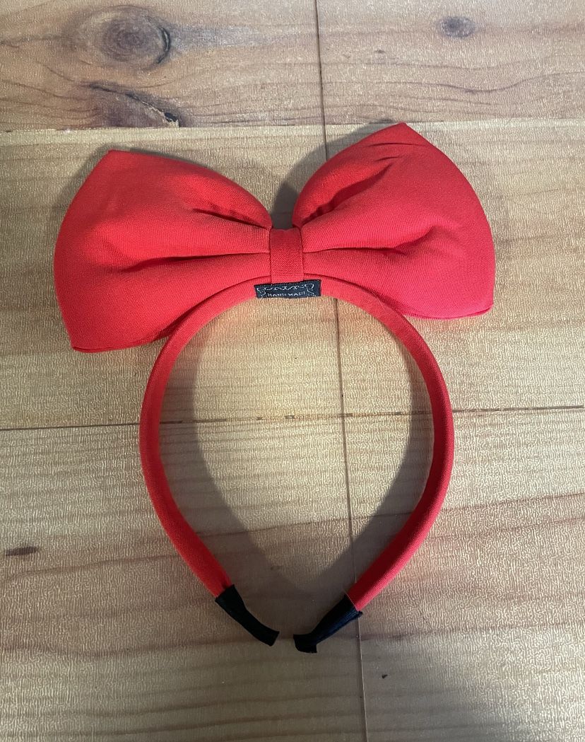 Red Bow Headband Cinderella