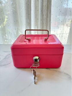 Pink Cash Box
