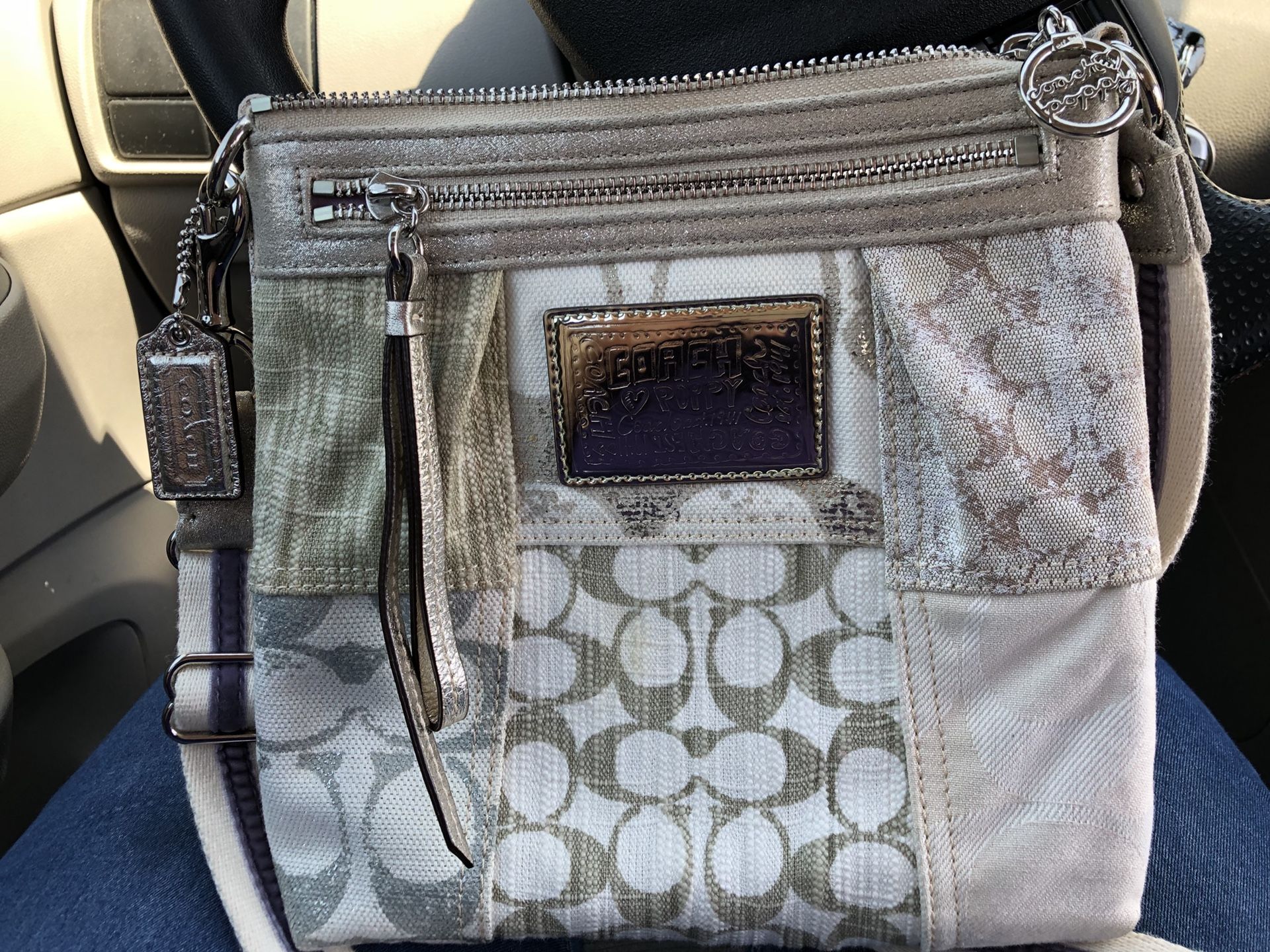 Coach poppy collection purse