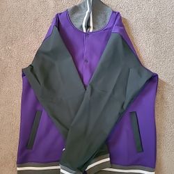 Nike Football Letterman Jacket Size Xl 