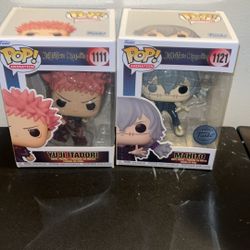 (2) Ju ju Kaisen JJK Funko pop lot