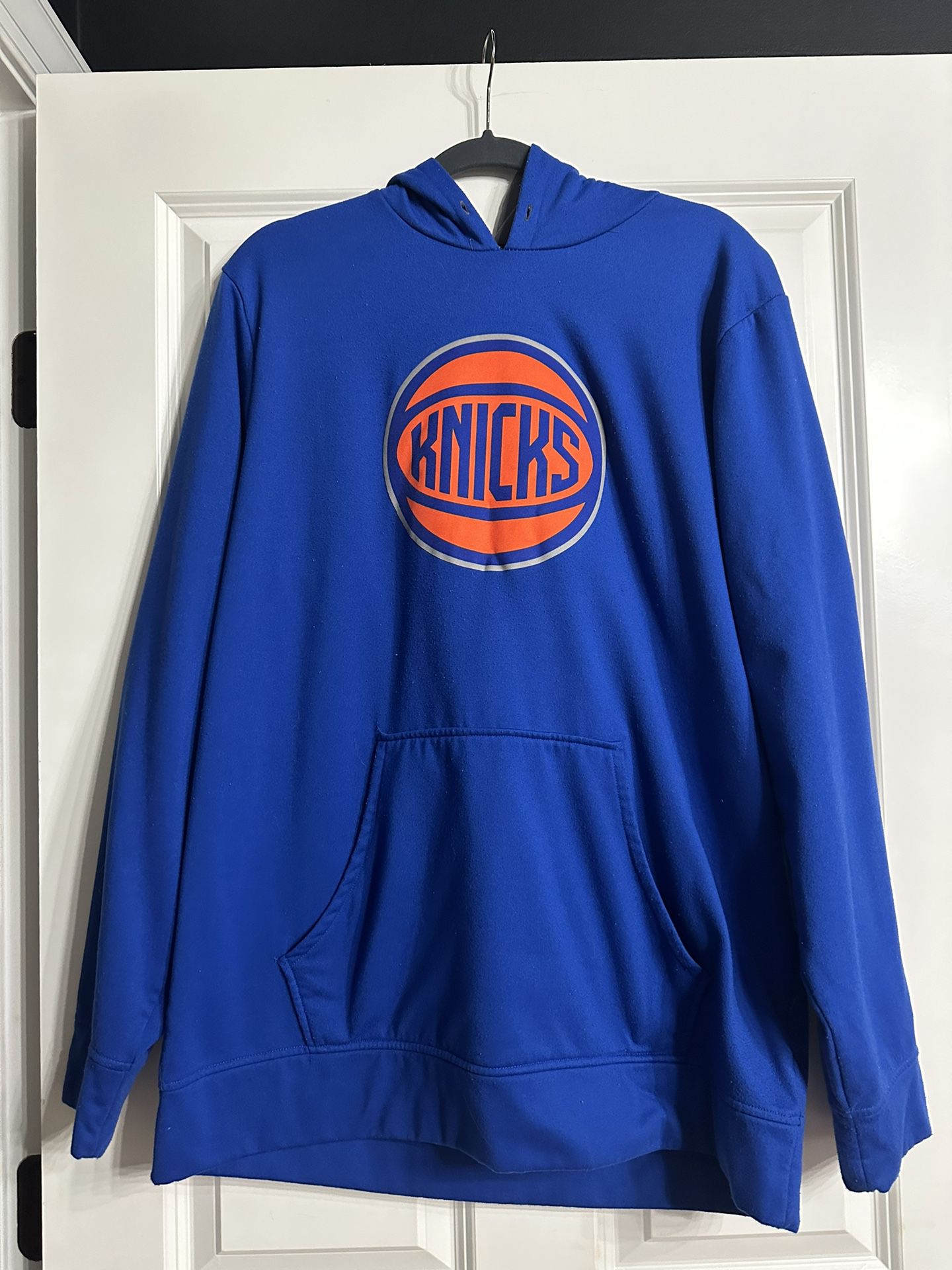 Adidas New York Knicks Blue Hooded Sweatshirt❤️