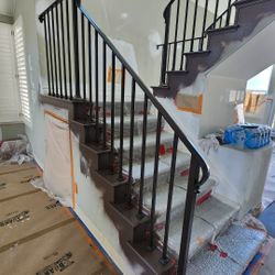 Stairs Case Hands Railings